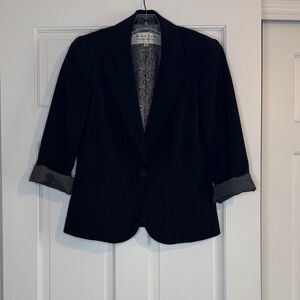 Trina Turk Black Single-Button Women's Blazer